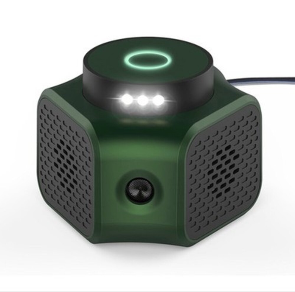 Ultrasonic Pest Repeller Strobe Light Variable Frequency 4-in-1 Modes